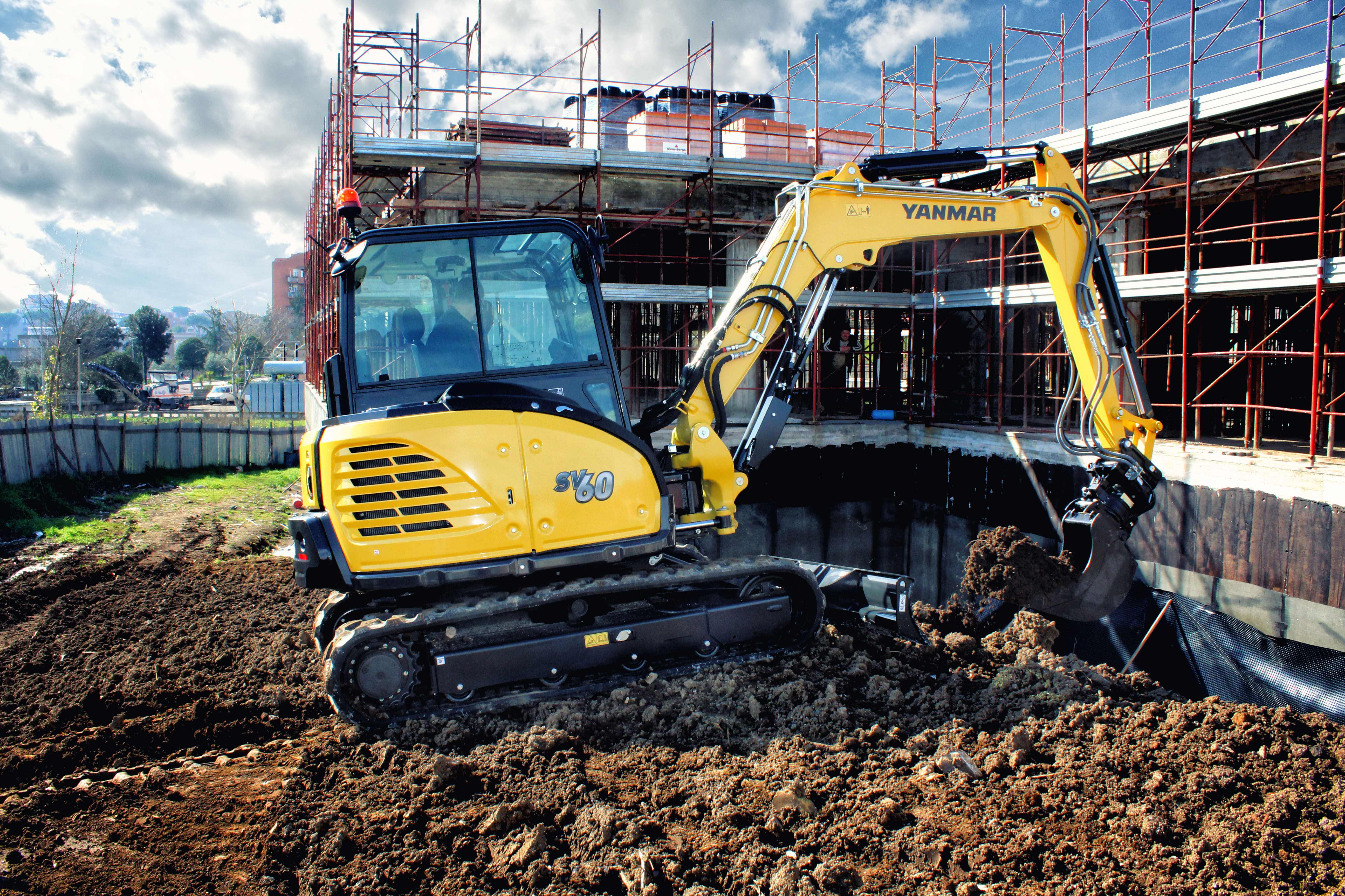 Yanmar CEE launches all-new SV60 midi-excavator
