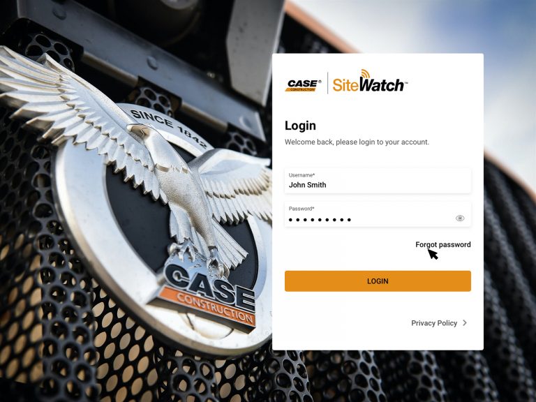 CASE Releases SiteWatch Telematics Platform with New Design, New Dashboard and Simple Navigation