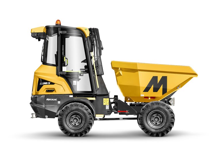 Mecalac launches its innovative 3.5MDX cabbed site dumper