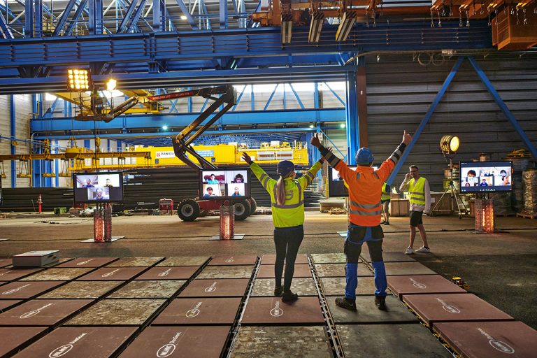 Could you pull a 100-ton Volvo hauler using only Lego® Technic™ elements?
