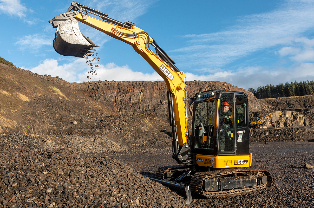 JCB superfan purchases the first JCB 56Z-2 in Northern Ireland - Machinery  Movers Magazine