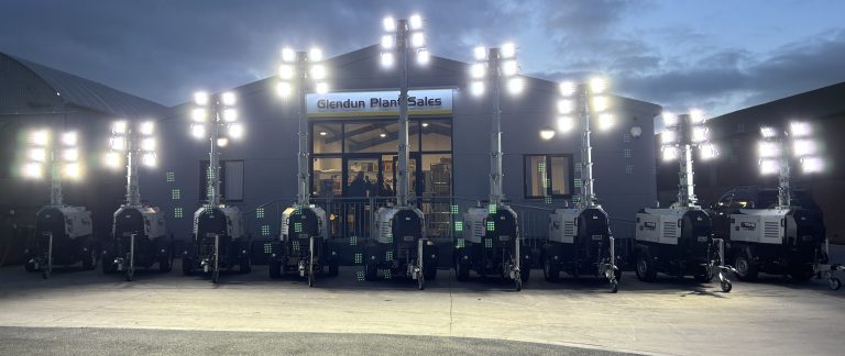 Guaranteed “Silent Night” running with Trime Hybrid Lithium X-Eco LED lighting towers.