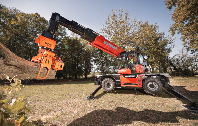 Manitou Launches New Homologated Pruning Tree Attachment: