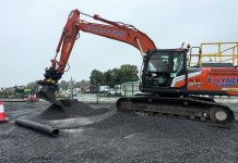 Engcon Dig Days in Dublin Ireland with Hitachi Excavators