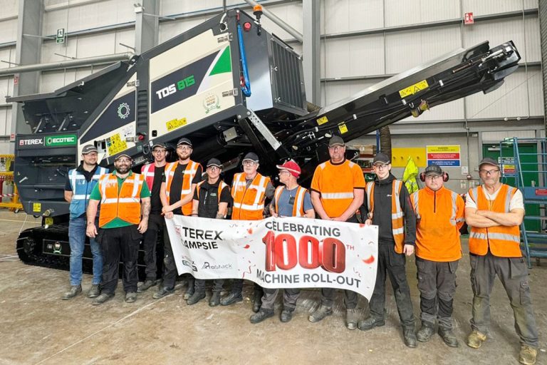Terex Campsie Reaches 1000th Machine Milestone