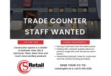 Trade Counter Staff at Construction Spares