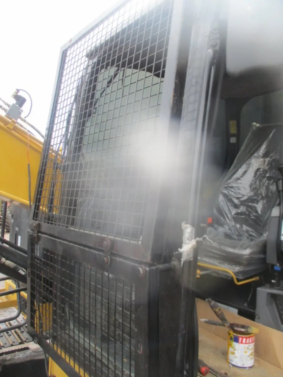 Caterpillar Digger Windscreen Guard