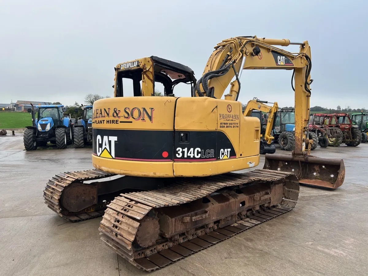 Caterpillar 314C LCR *Cab Damage*