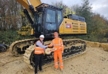 SANY delivers first 80-tonne excavator in the UK