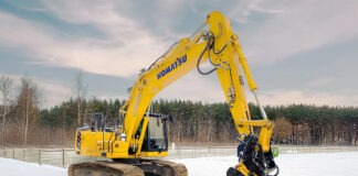 engcon and Komatsu announce enhanced integration through seamless tiltrotator technology