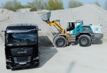 Liebherr, MAN and Daimler Truck showcase the construction site of the future