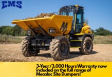 Finance Now Available on Full Range of Mecalac Site Dumpers at EMS Machinery