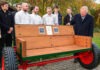 Public invited to take a seat on unique JCB listening bench