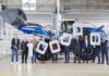 Liebherr celebrates its 100,000th wheel loader with STORK at its Bischofshofen plant