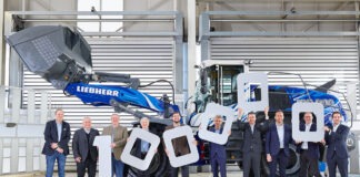Liebherr celebrates its 100,000th wheel loader with STORK at its Bischofshofen plant