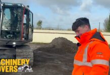 A BRAND NEW VOLVO EC140EL EXCAVATOR