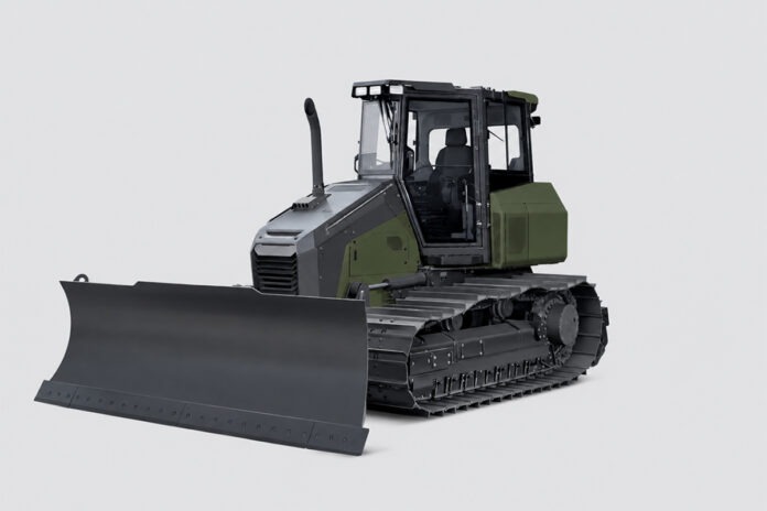 DD130 Dozer Military Paint Finish_Example