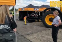 JCB HYDROMAX TEST RUN AT NEARLY 180 MPH