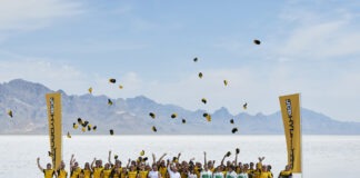 JCB’s Hydrogen Rocket reaches a land speed of 412mph