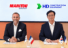 Partnership agreement signed between Manitou Group and HD Construction Equipment maNITOU