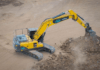 World first for Yuchai 22tonne excavator sold by Irish and UK Yuchai distributor Kerry Plant Sales to AQC Construction Yuchai machine