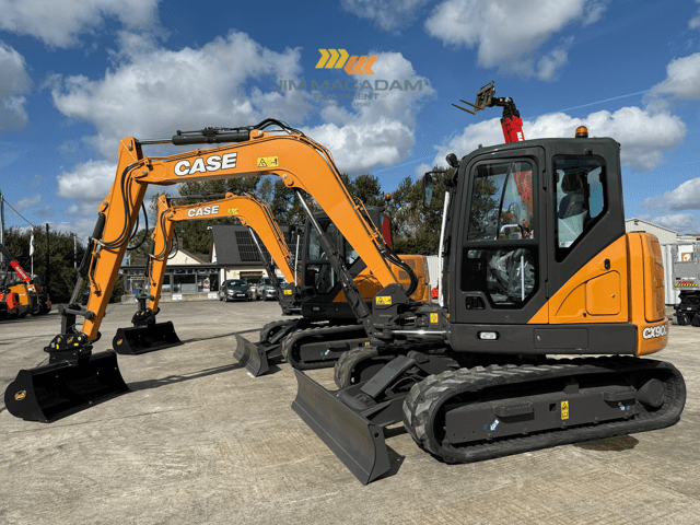 Case CX90D MSR 9 Ton Midi Excavator