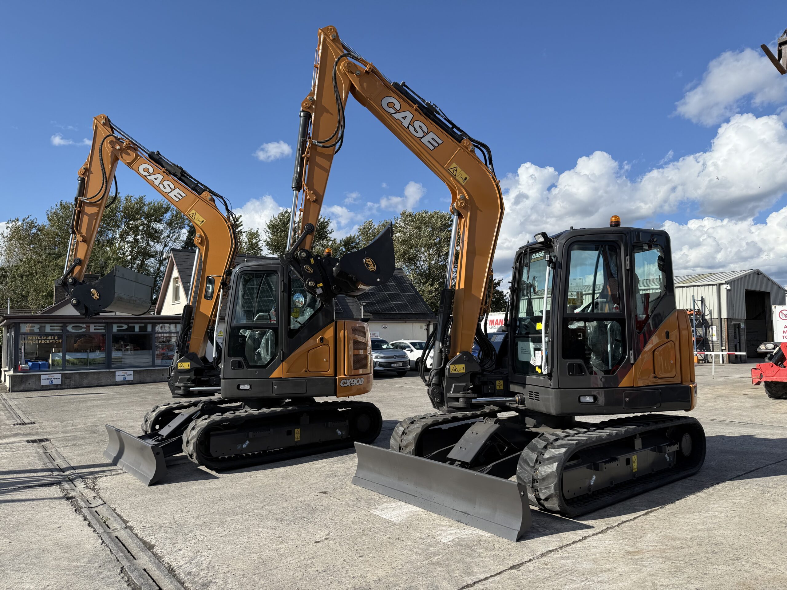 Case CX90D MSR 9 Ton Midi Excavator