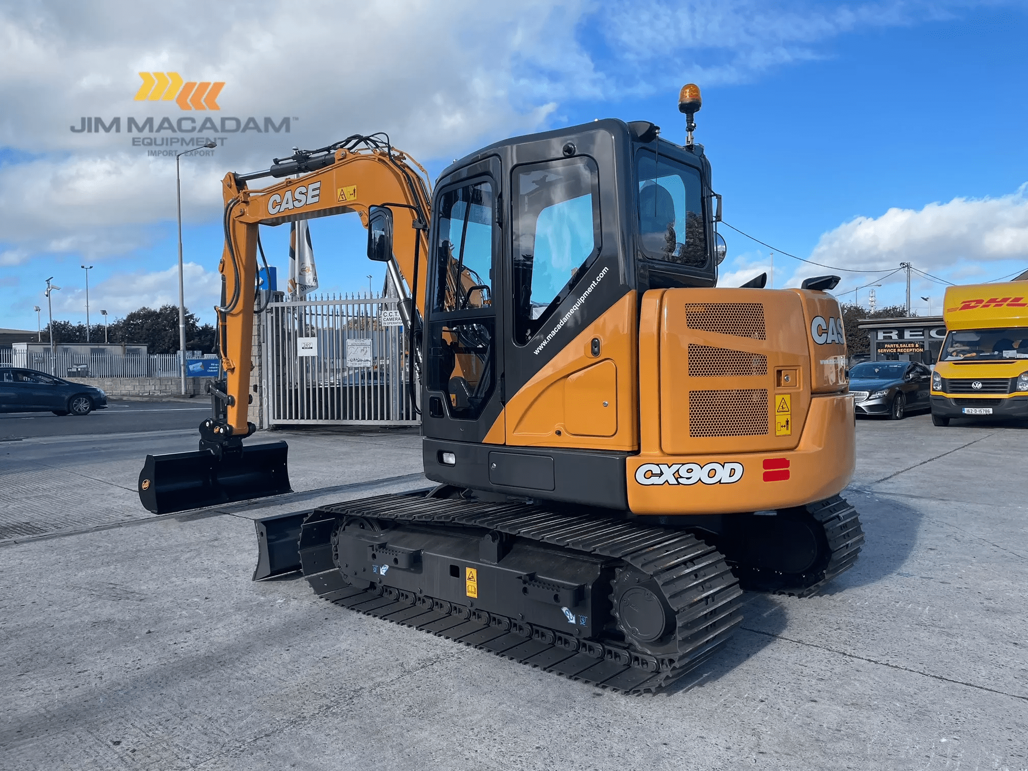 Case CX90D MSR 9 Ton Midi Excavator