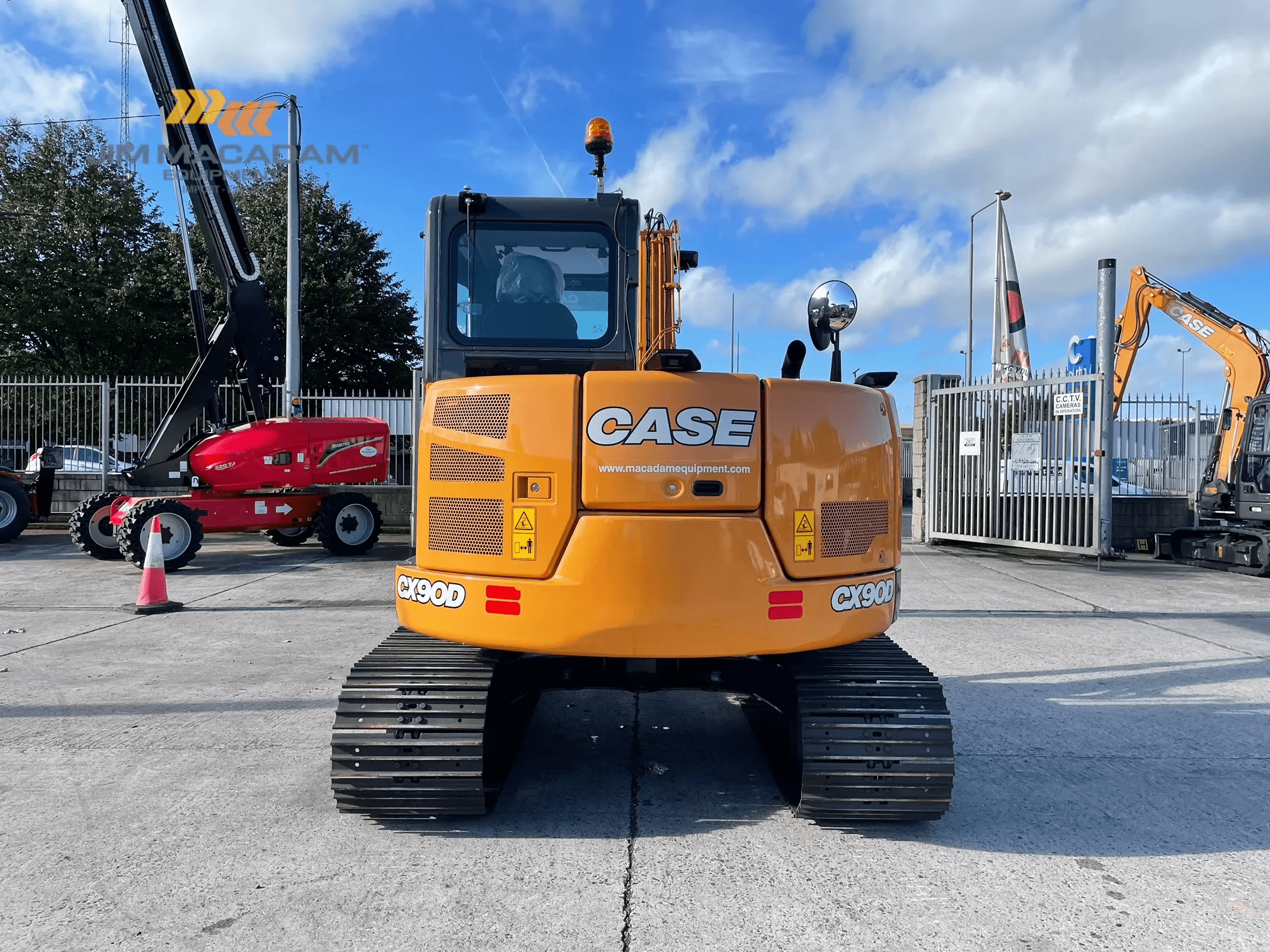 Case CX90D MSR 9 Ton Midi Excavator
