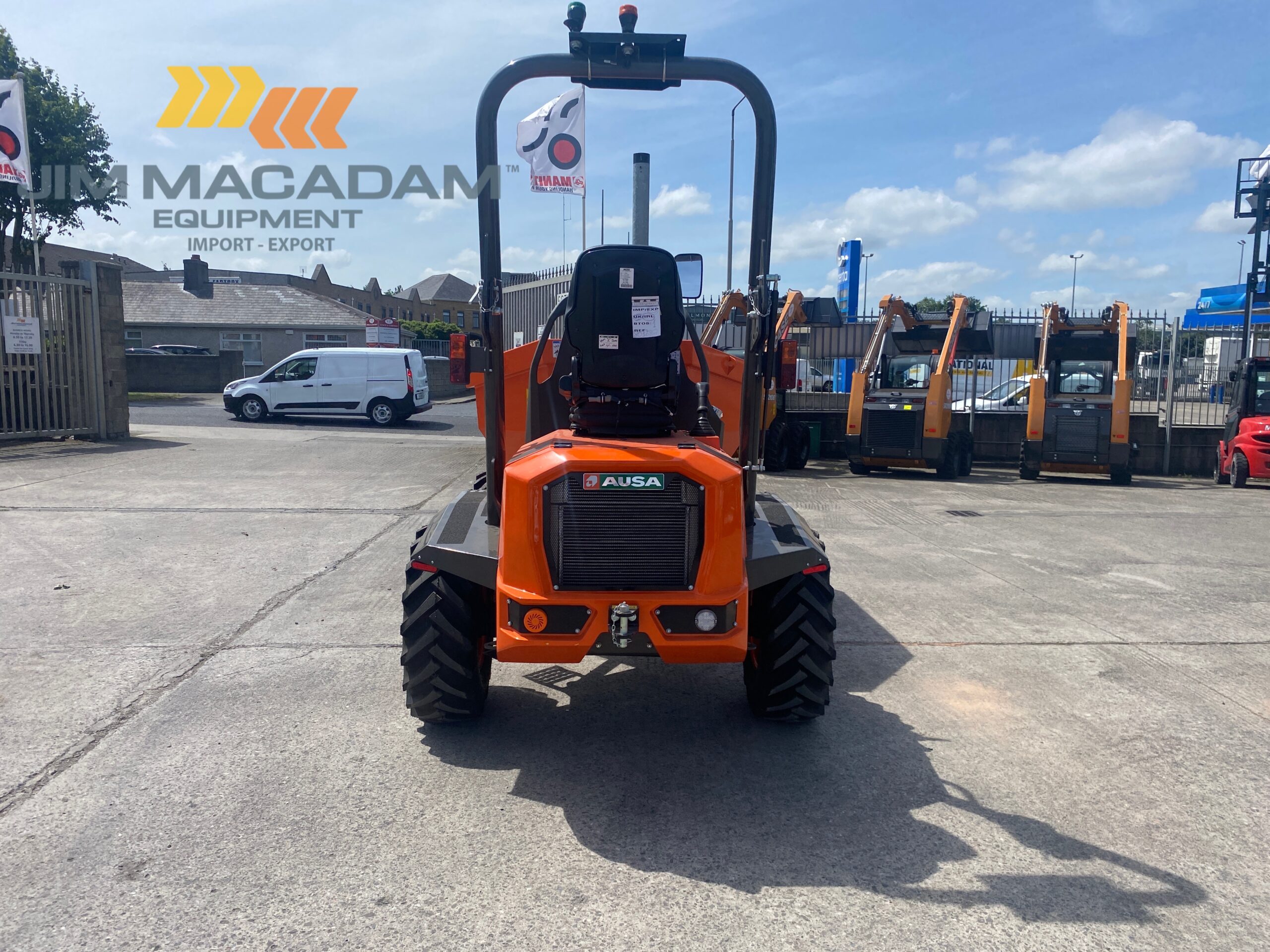 Ausa D301 AHG 3 ton Swivel Dumper