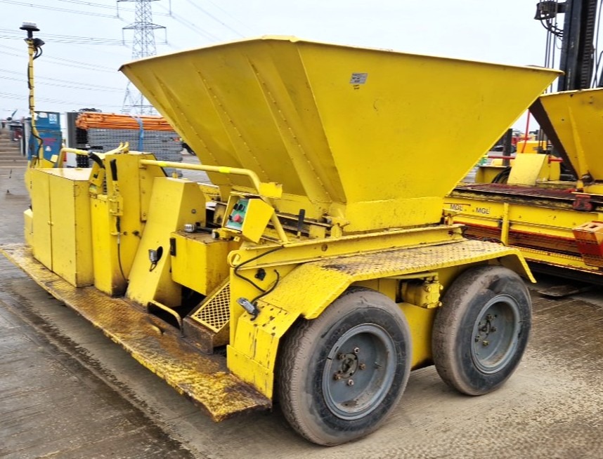 Bristowes M95 12′ Chip Spreader with Kubota Engine