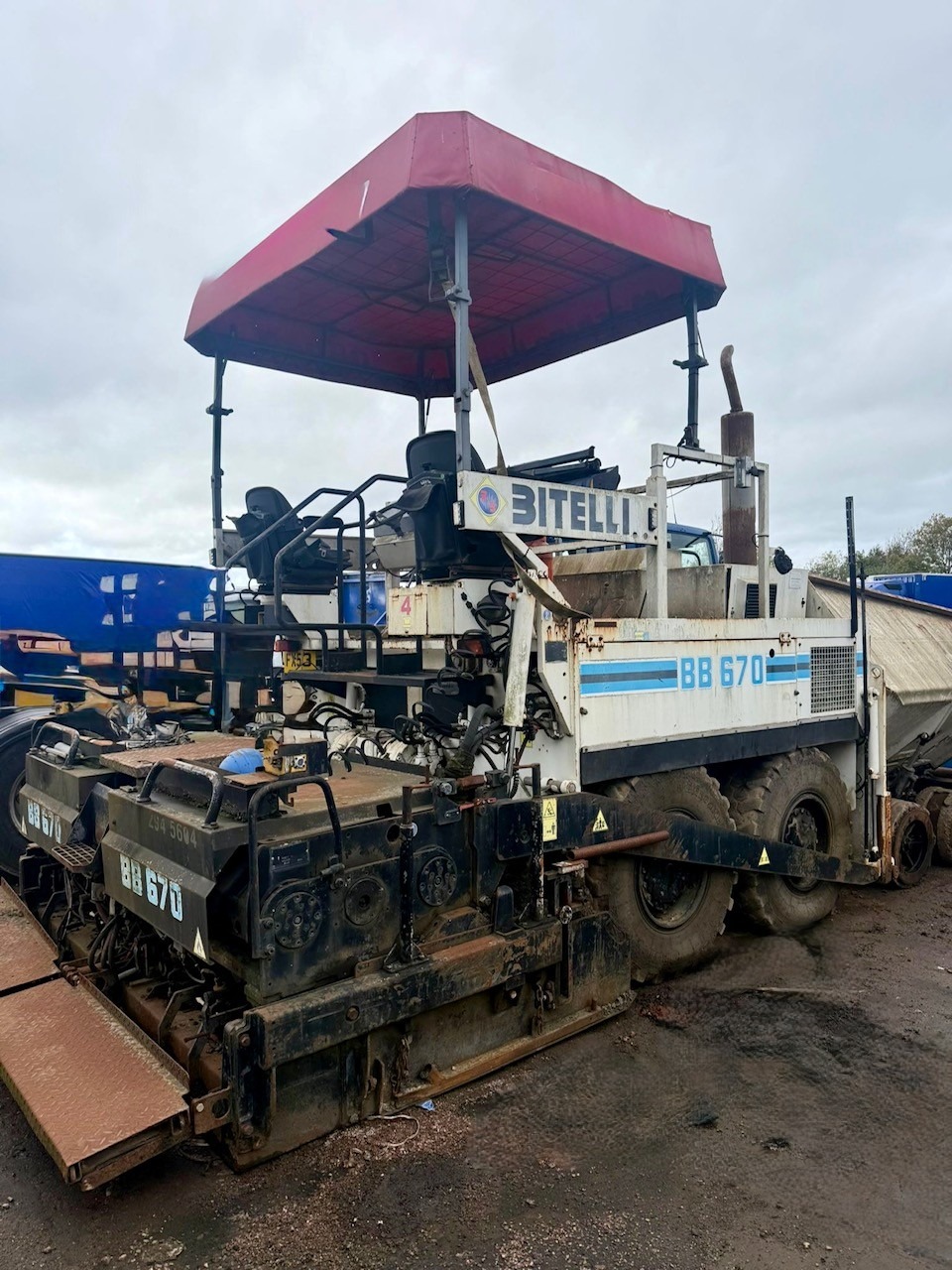 Bitelli BB670 Asphalt Paver