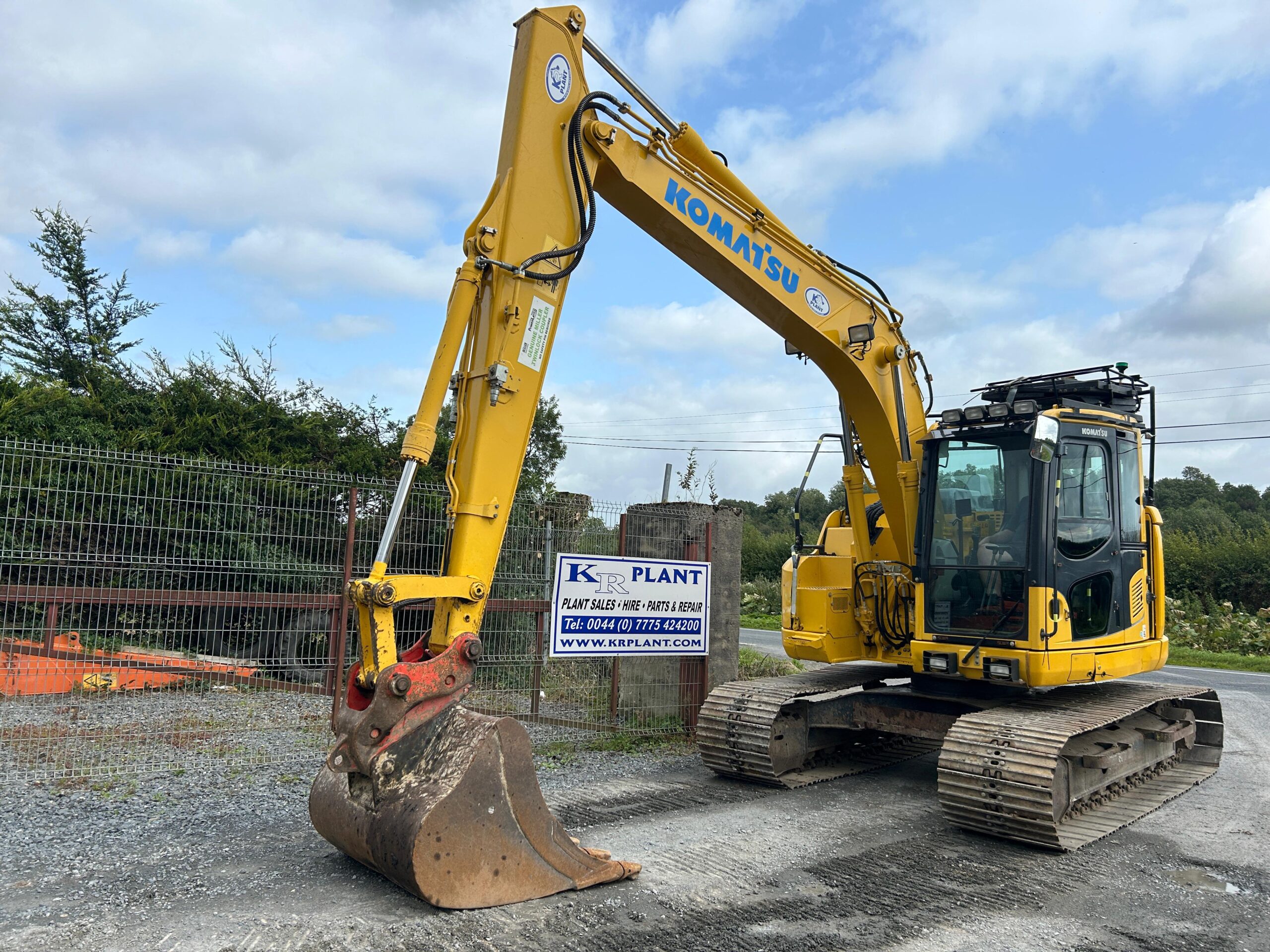 Komatsu PC138US-11 With Extra counterweight