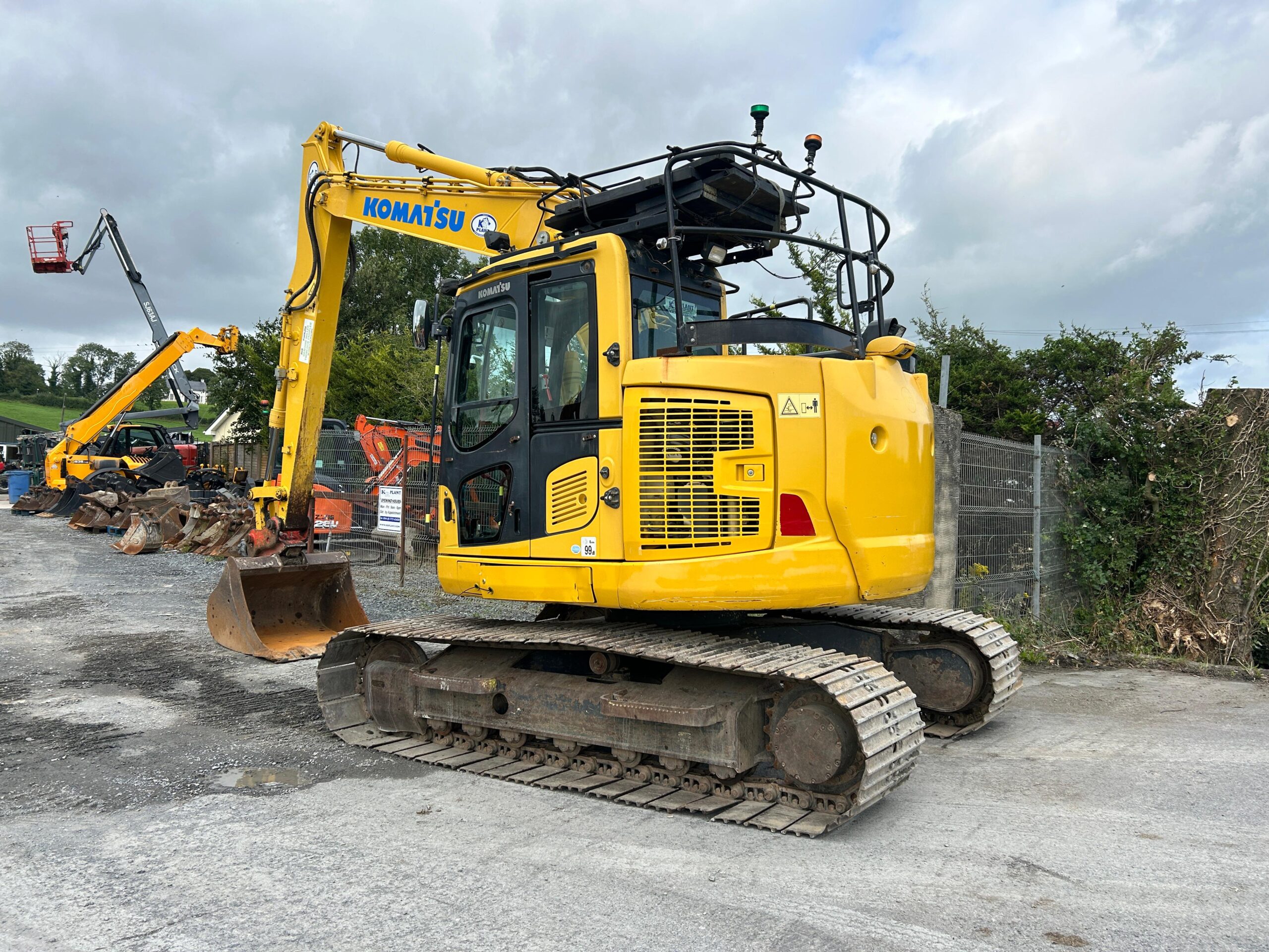 Komatsu PC138US-11 With Extra counterweight