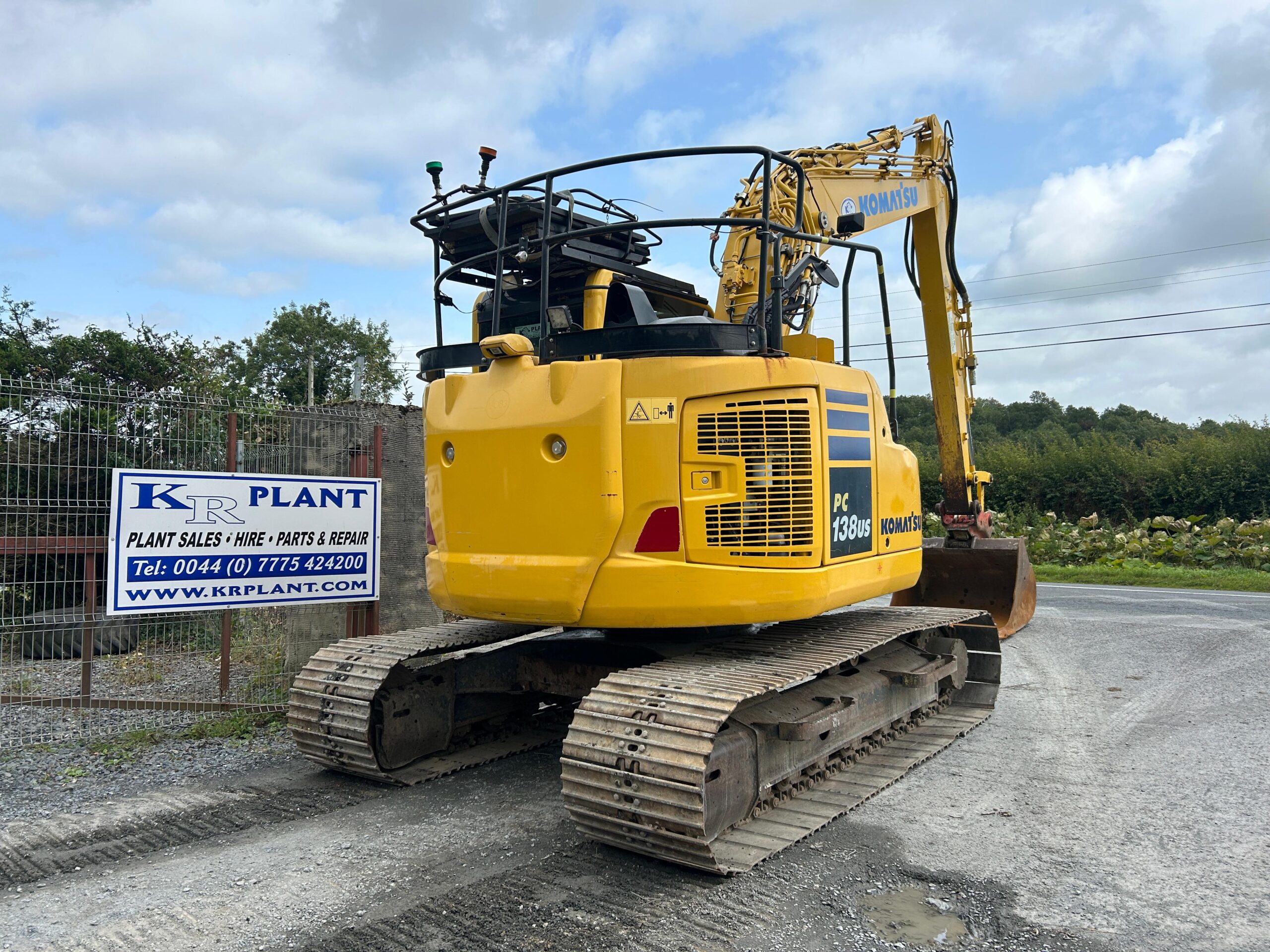 Komatsu PC138US-11 With Extra counterweight