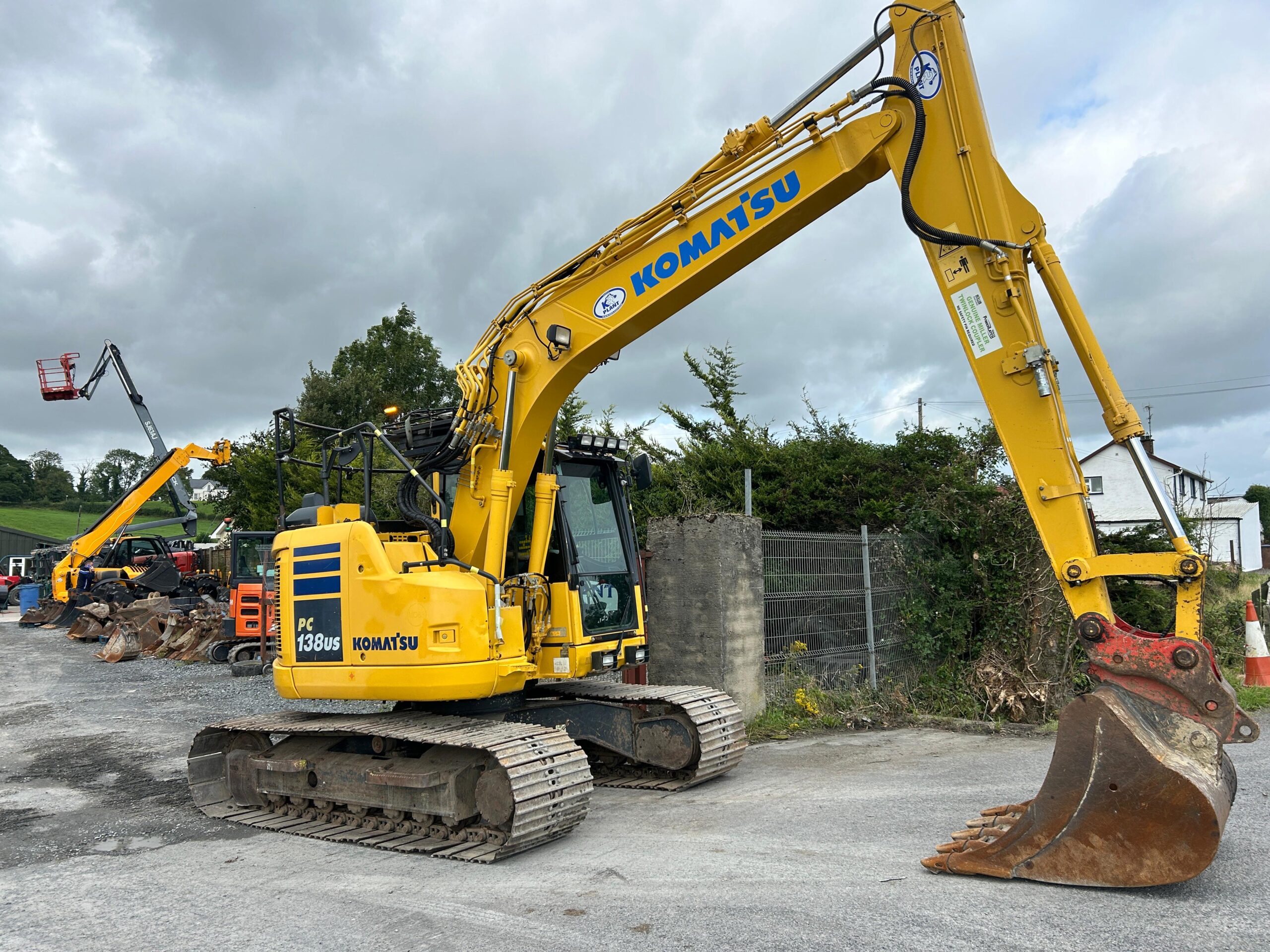 Komatsu PC138US-11 With Extra counterweight
