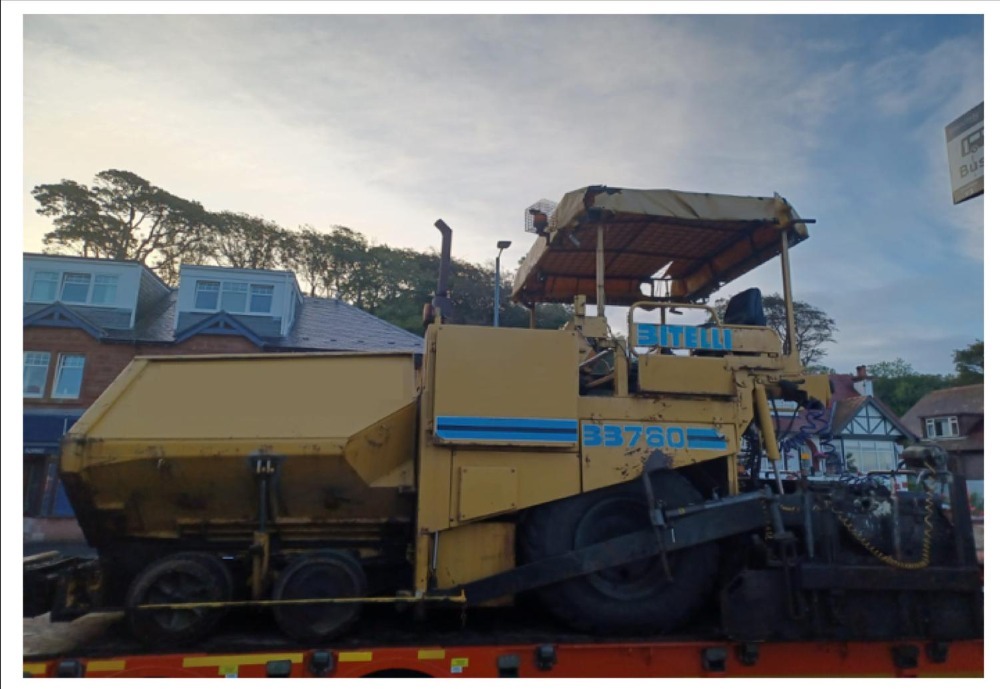 Bitelli BB760 Asphalt Paver