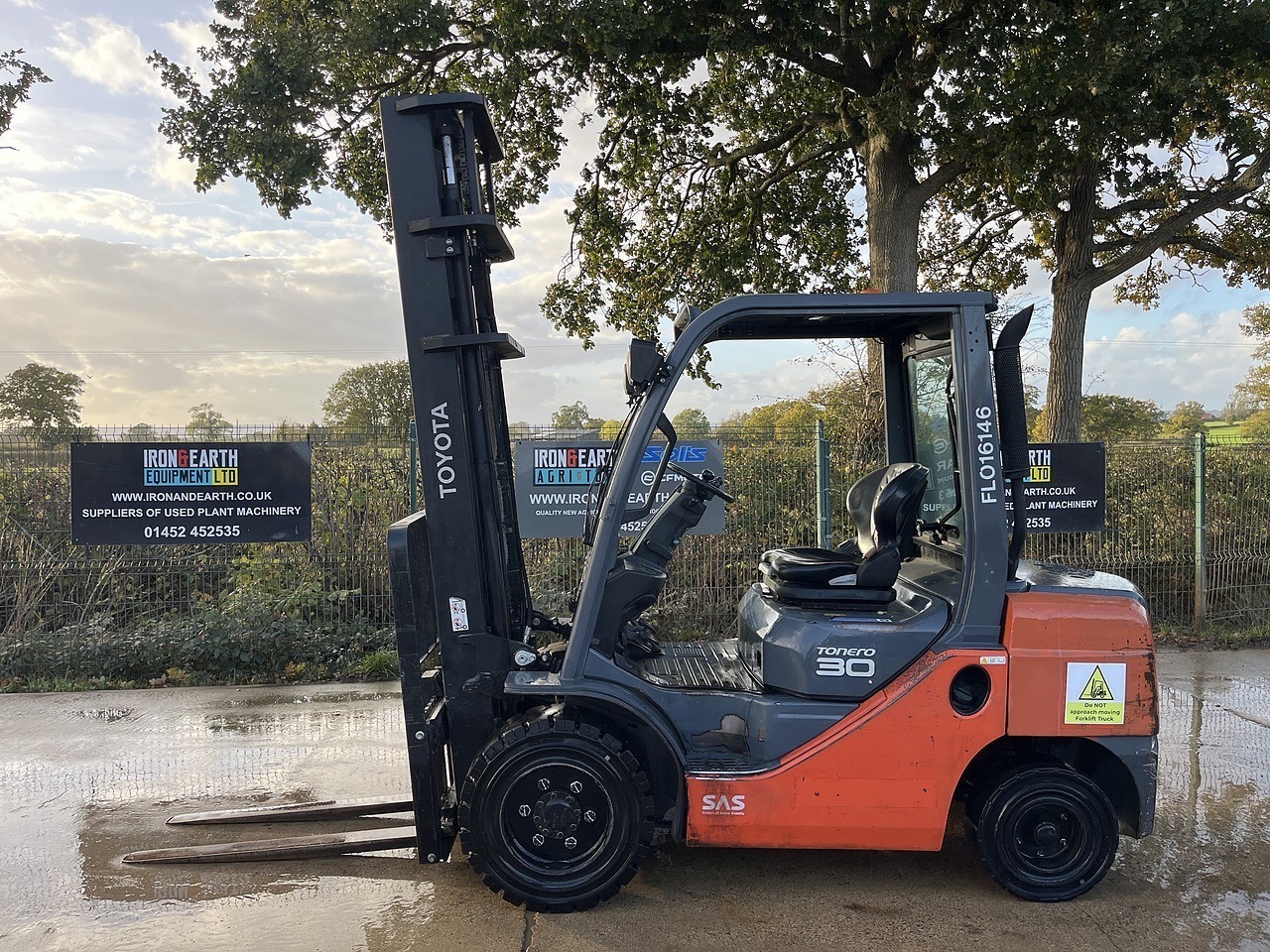 Toyota 02-8FDF30 Forklift 2016