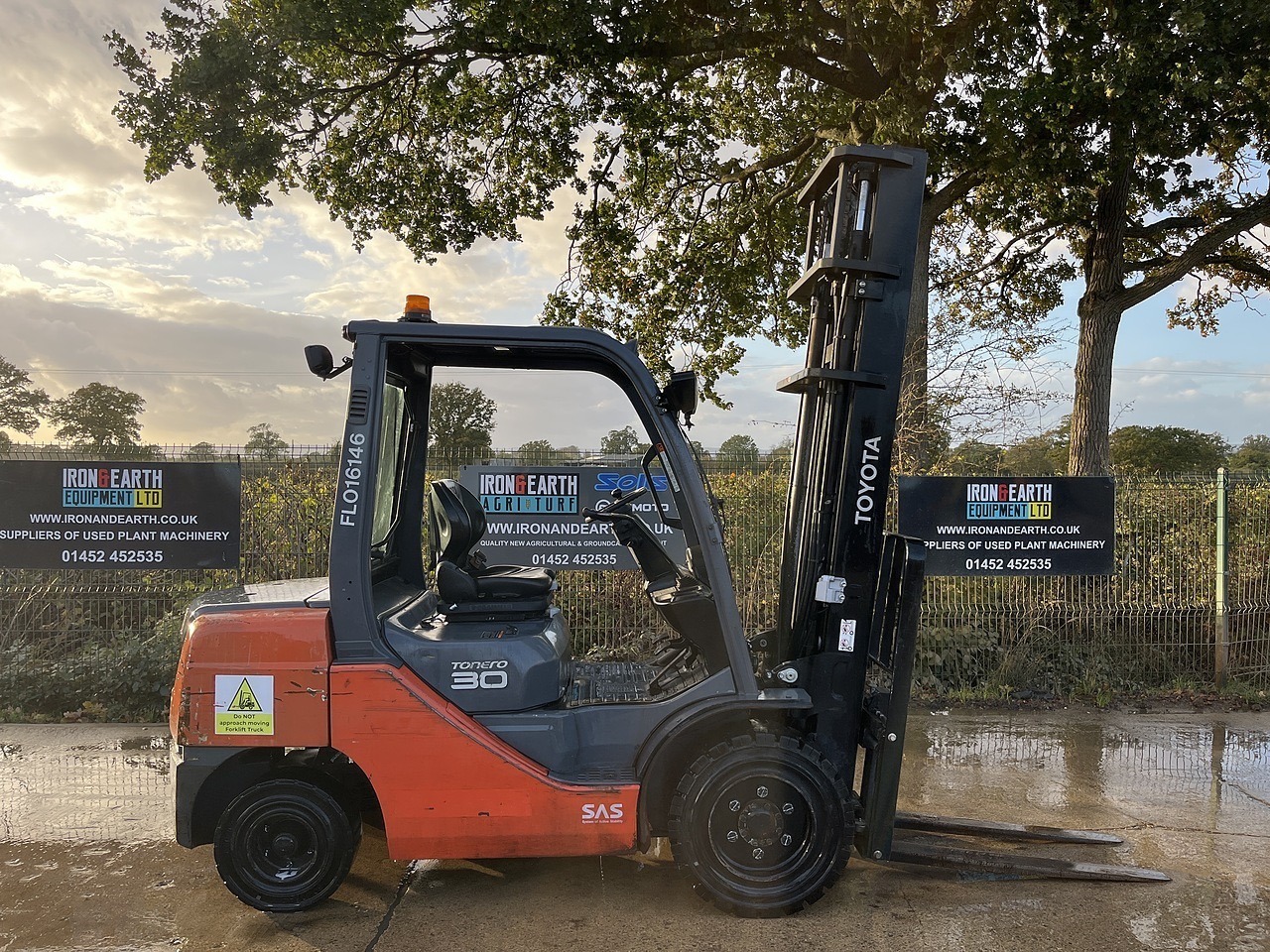 Toyota 02-8FDF30 Forklift 2016
