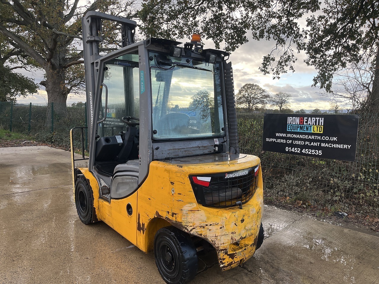 Jungheinrich DFG430S Forklift 2016