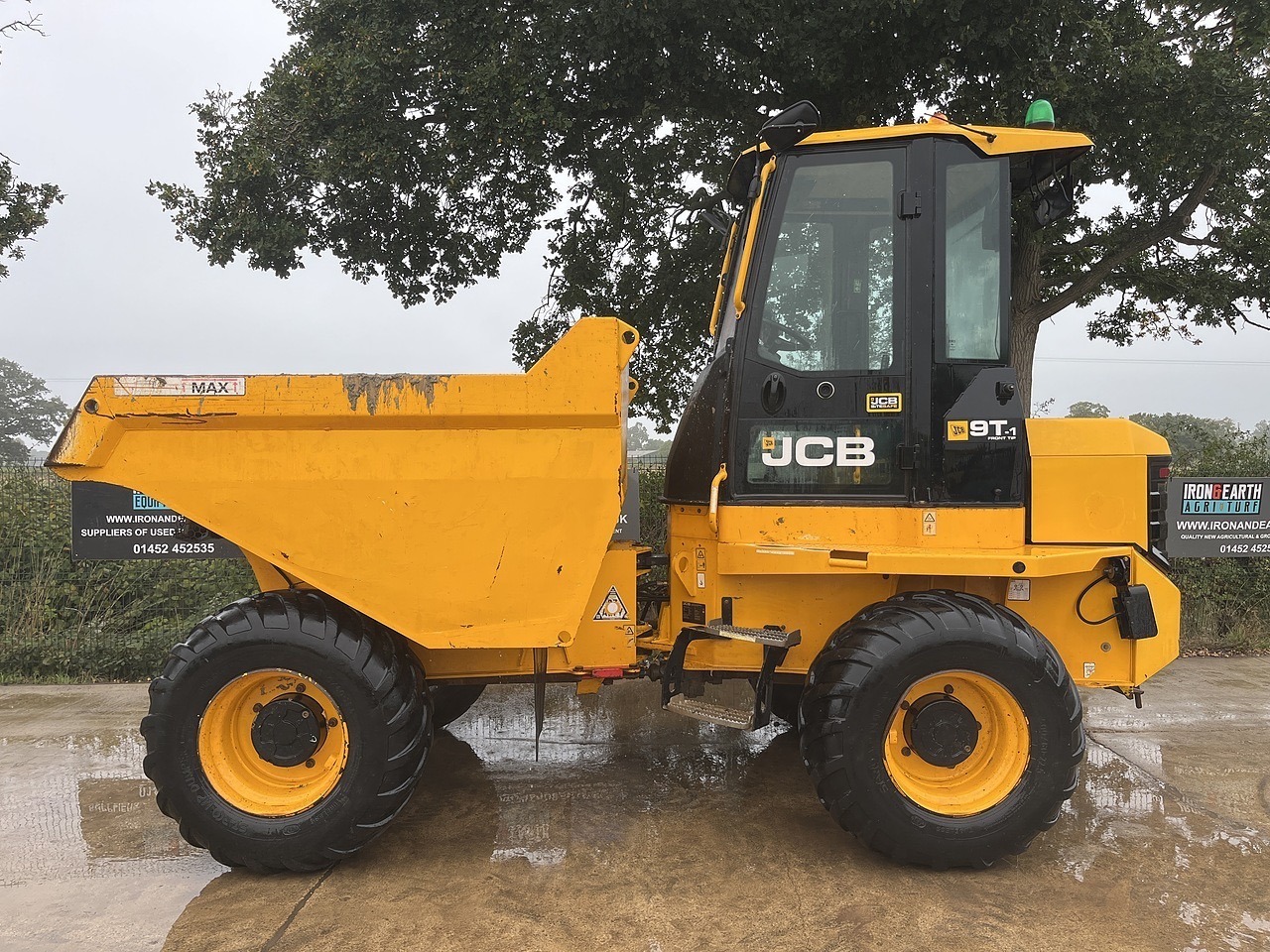 JCB 9T-1FT Cabbed Dumper 2018