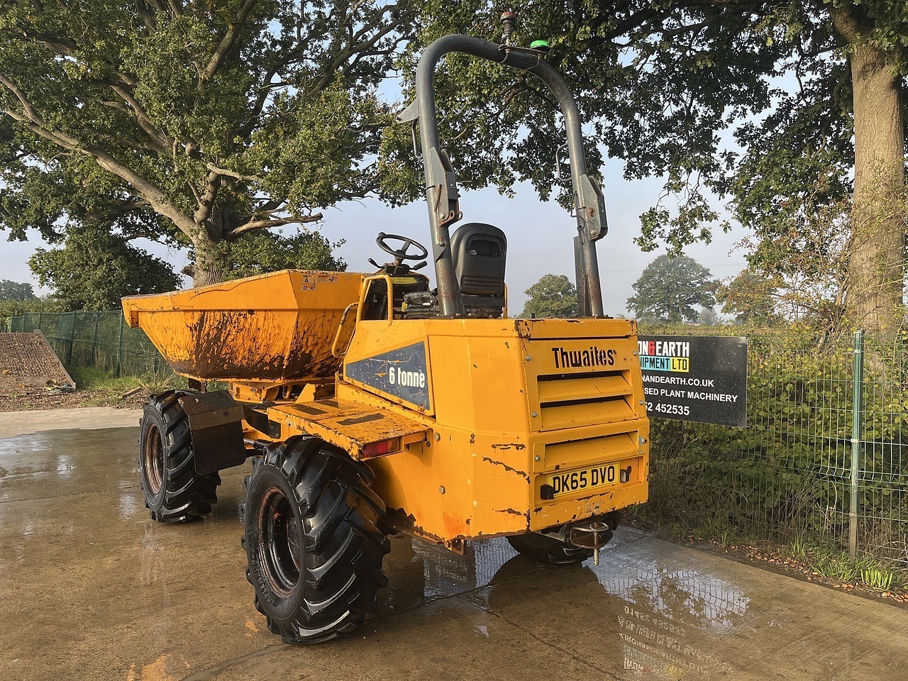 Thwaites 6 Tonne Swivel Dumper 2016