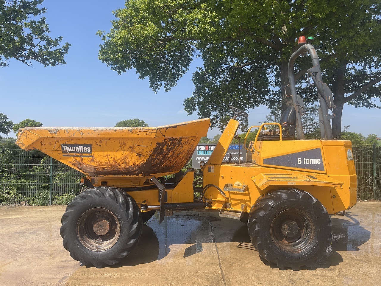 Thwaites 6 Tonne Swivel Dumper 2014