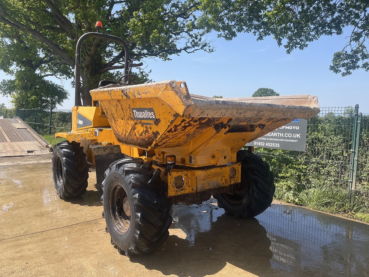 Thwaites 6 Tonne Swivel Dumper 2014