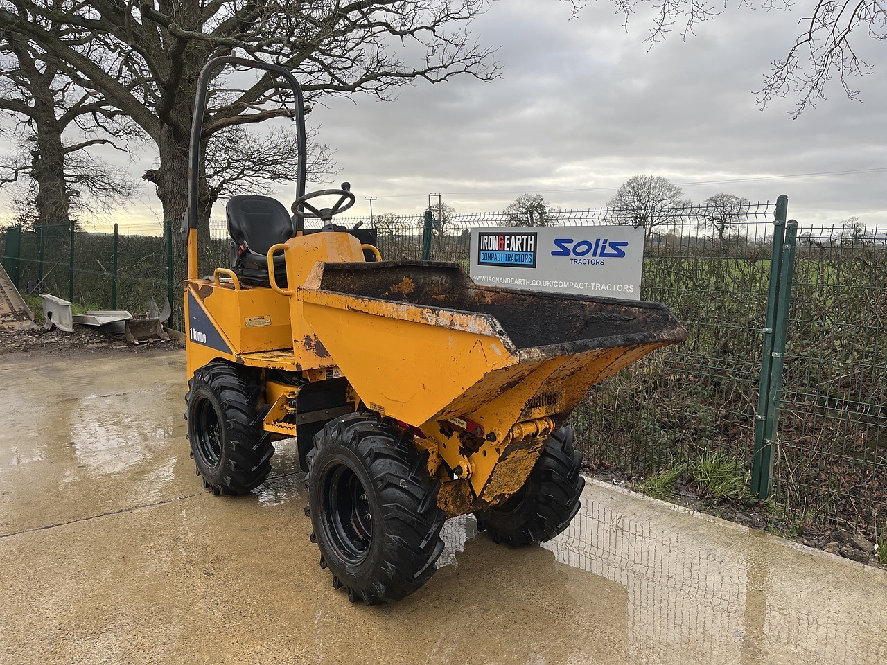 Thwaites 1 Tonne Hi-Tip Dumper 2016