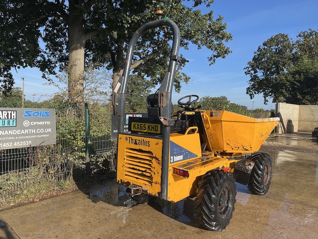 Thwaites 3 Tonne Swivel Dumper 2016