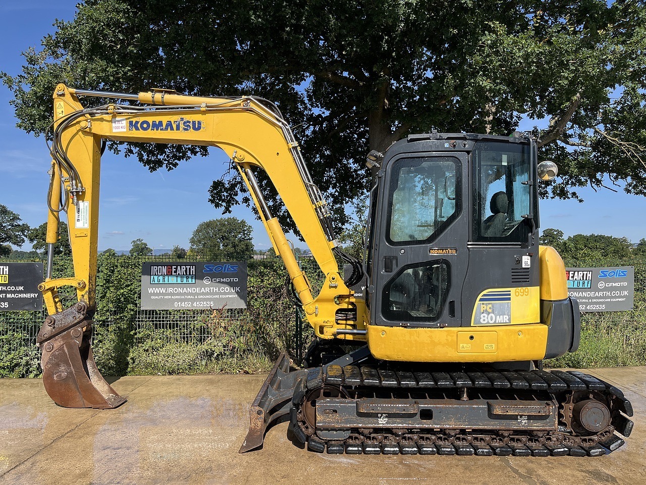 Komatsu PC80MR-3 Excavator 2017