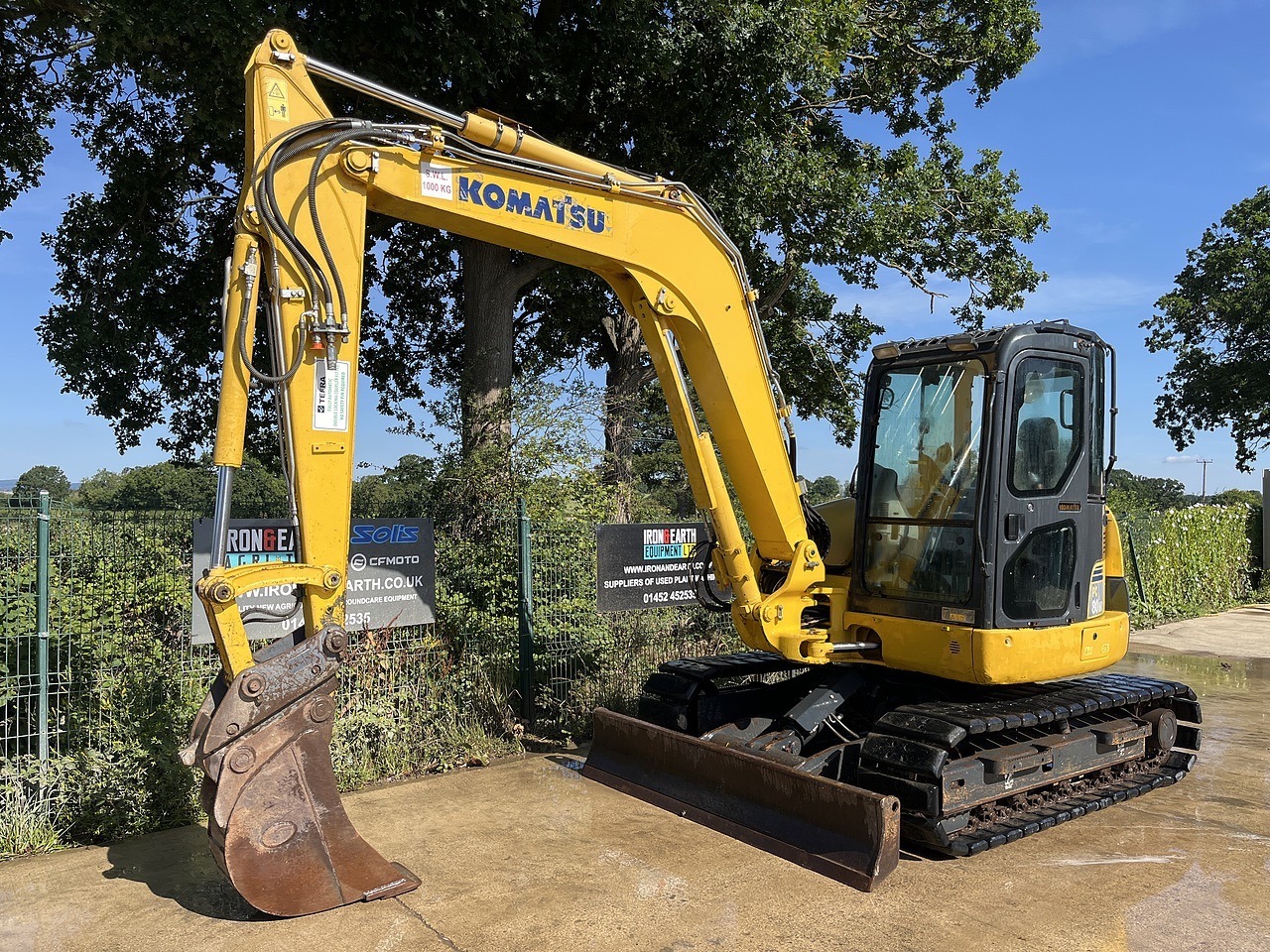 Komatsu PC80MR-3 Excavator 2017