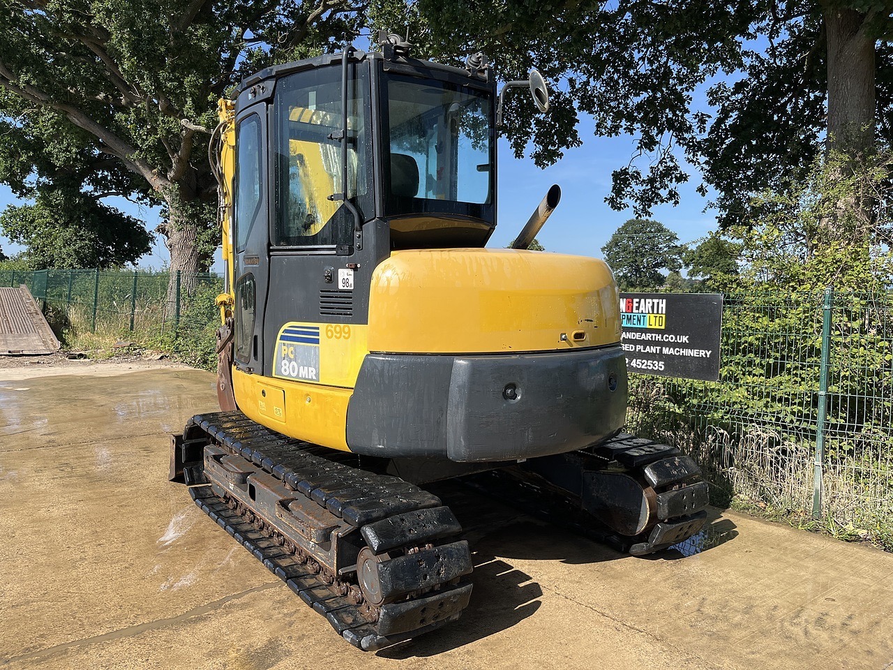 Komatsu PC80MR-3 Excavator 2017