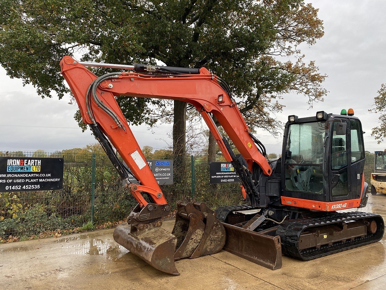 Kubota KX080-4a Excavator 2017